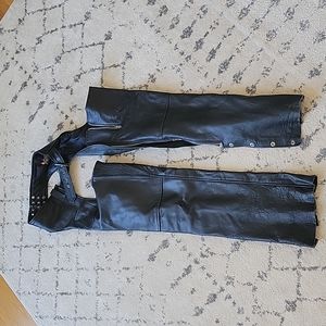 Womens leather chaps